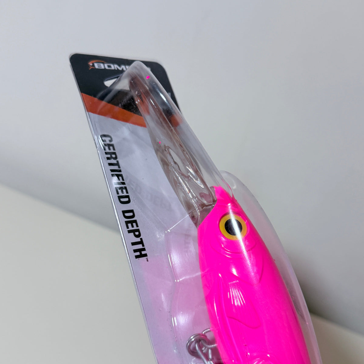 Bomber Lures Certified Depth CD30 Saltwater Trolling Plug, 8 in, 4 oz, Hot Pink