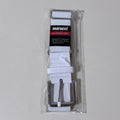 Marucci Adjustable Elastic Baseball Belt, Adult, White, Fits 28 to 43 in