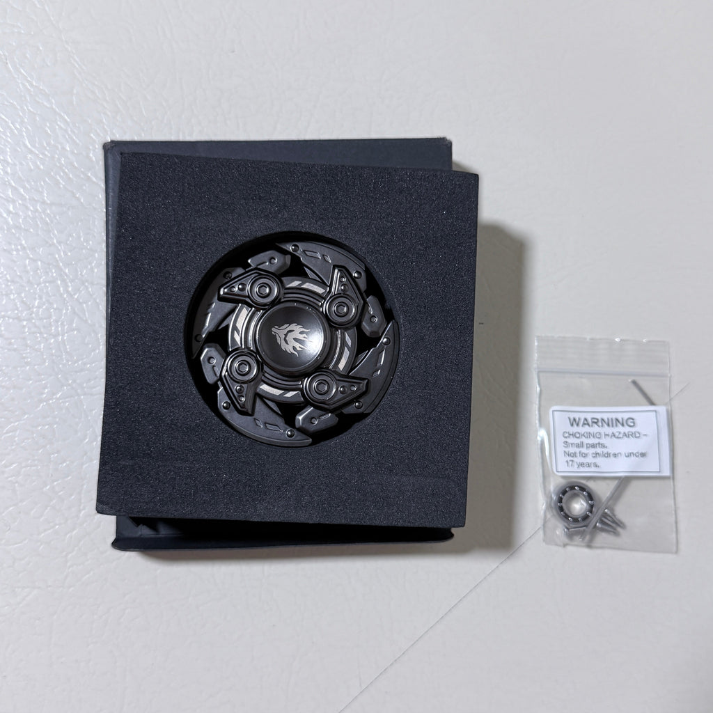 Fidget Spinner for Adults, Magnet Open-Armor Metal Fidget