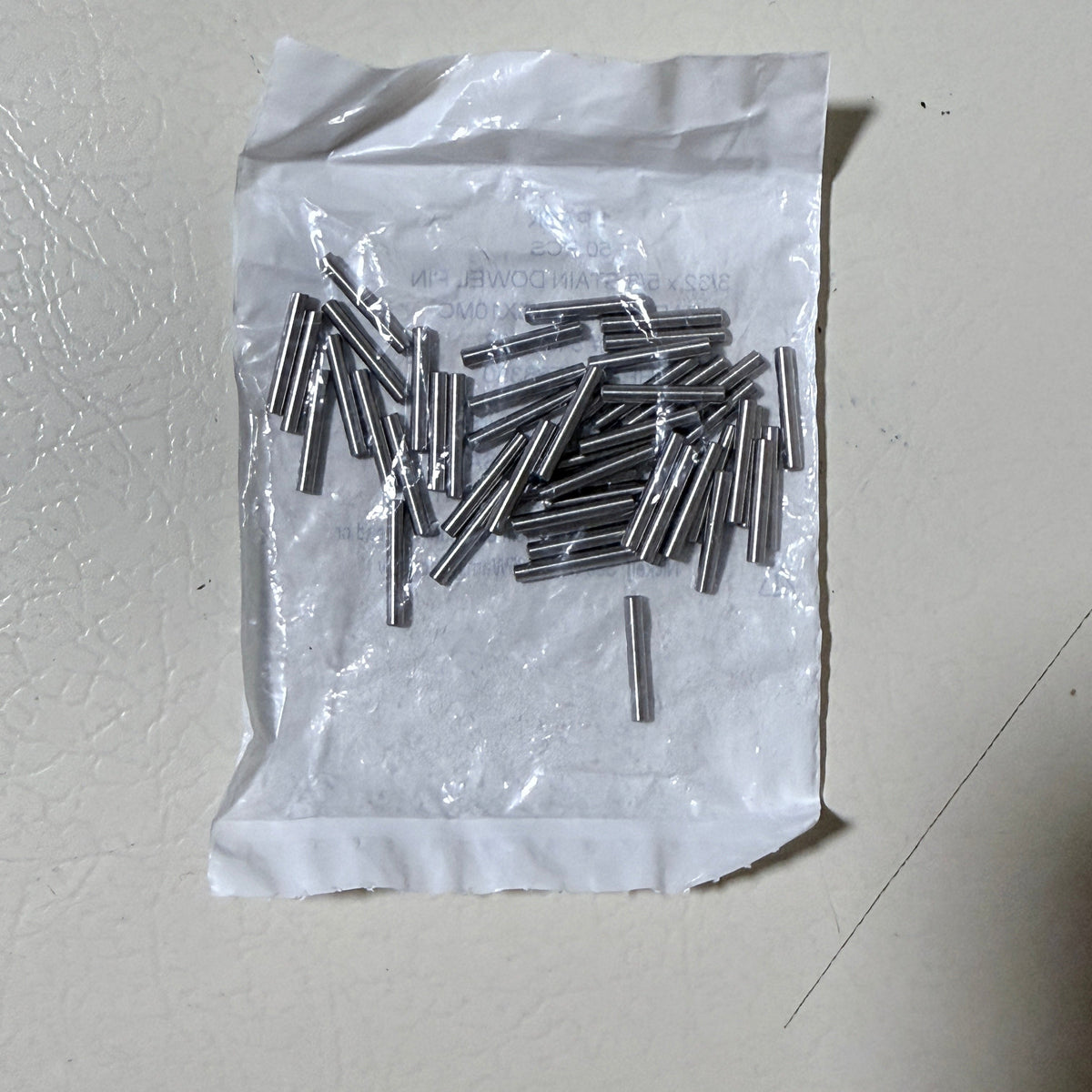 Radax Industries Stainless Steel Dowel Pins 3/32 x 5/8 in, 50 Pack, Made in USA, DFARS Compliant