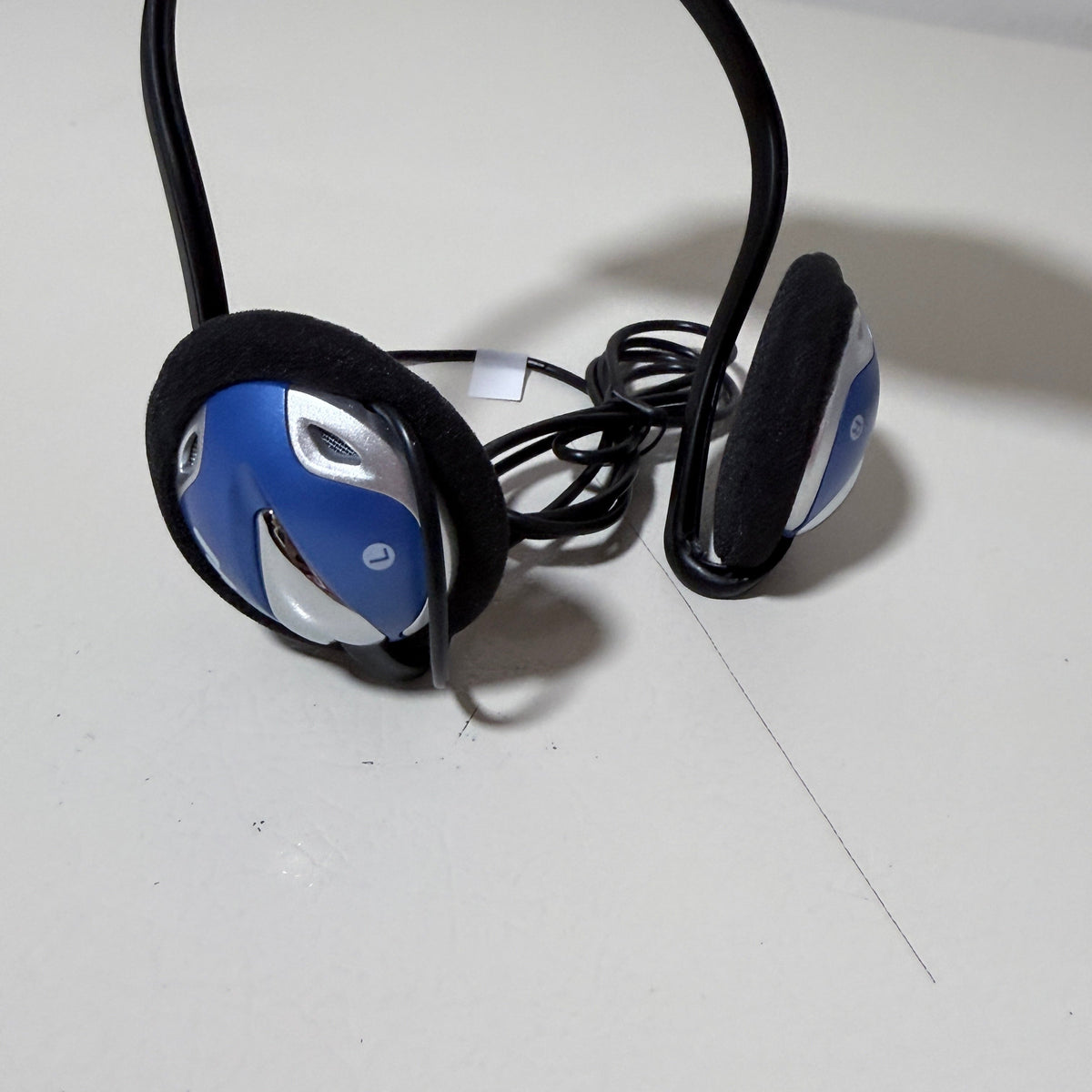 Williams Sound HED 036 Stereo Behind the Head Headphone, 3.5 mm, 16 Ohm, Blue and Black