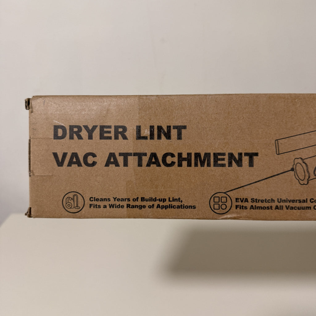 Dryer Vent Cleaner Kit, Vacuum Hose Attachment with Lint Brushes, 5 Piece, Blue