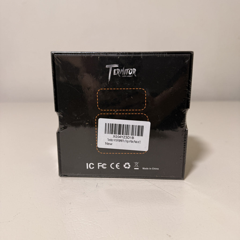 H11 LED Fog Light Bulbs, Pack of 2, Also Fits H8 and H16, Canbus Ready, Fan Cooled