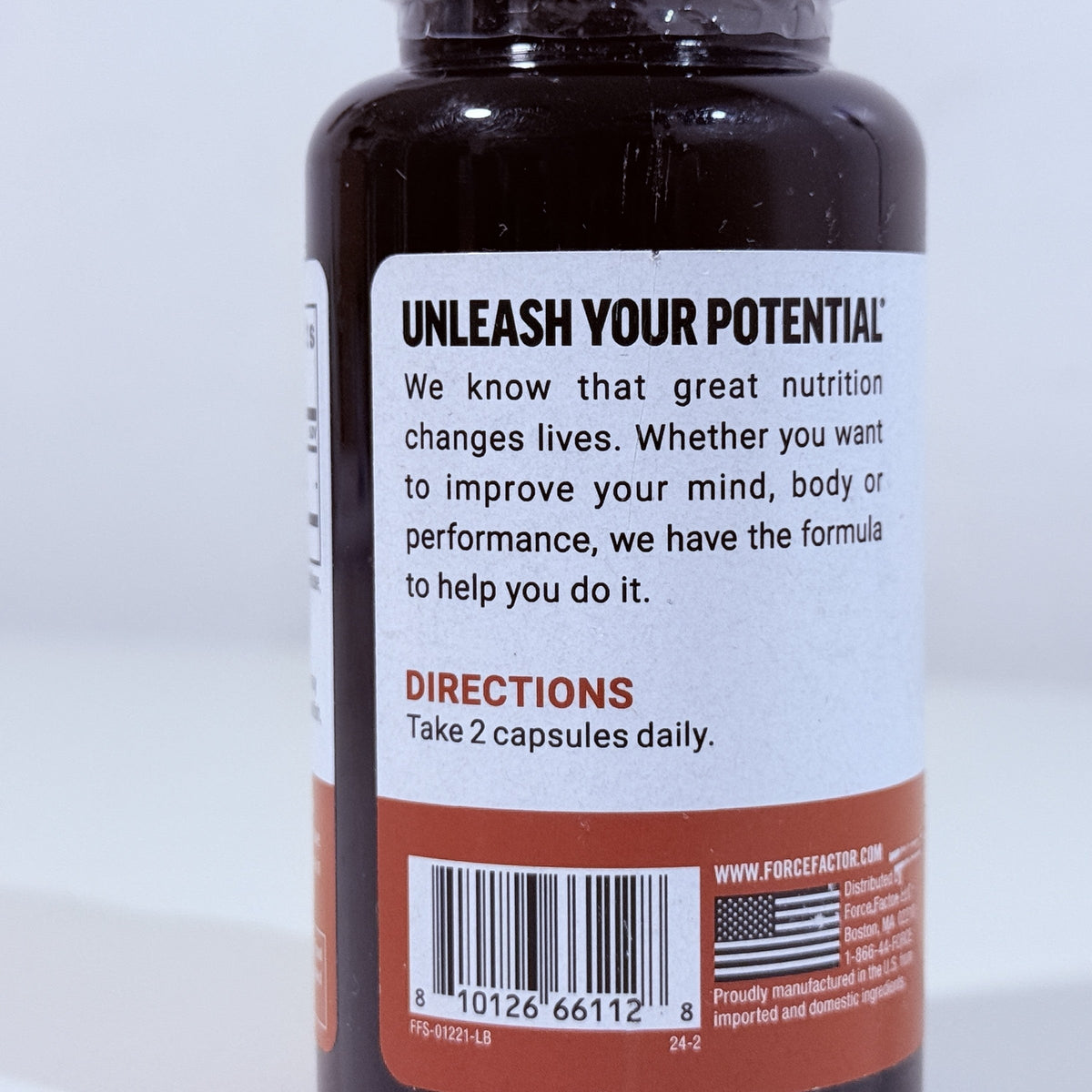 Force Factor Alpha GPC 600 mg, 60 Vegetable Capsules, Exp 02/2028