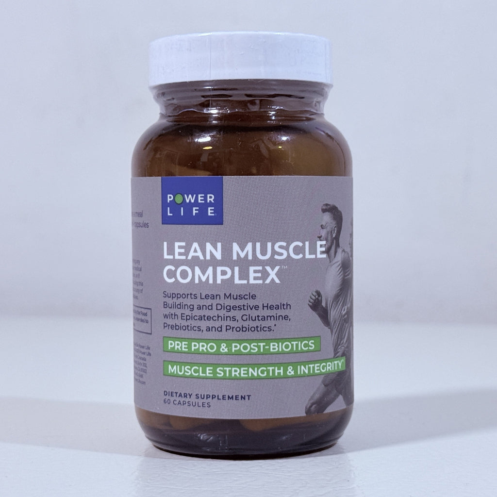 Power Life Lean Muscle Complex, 60 Capsules, Exp 09/2027