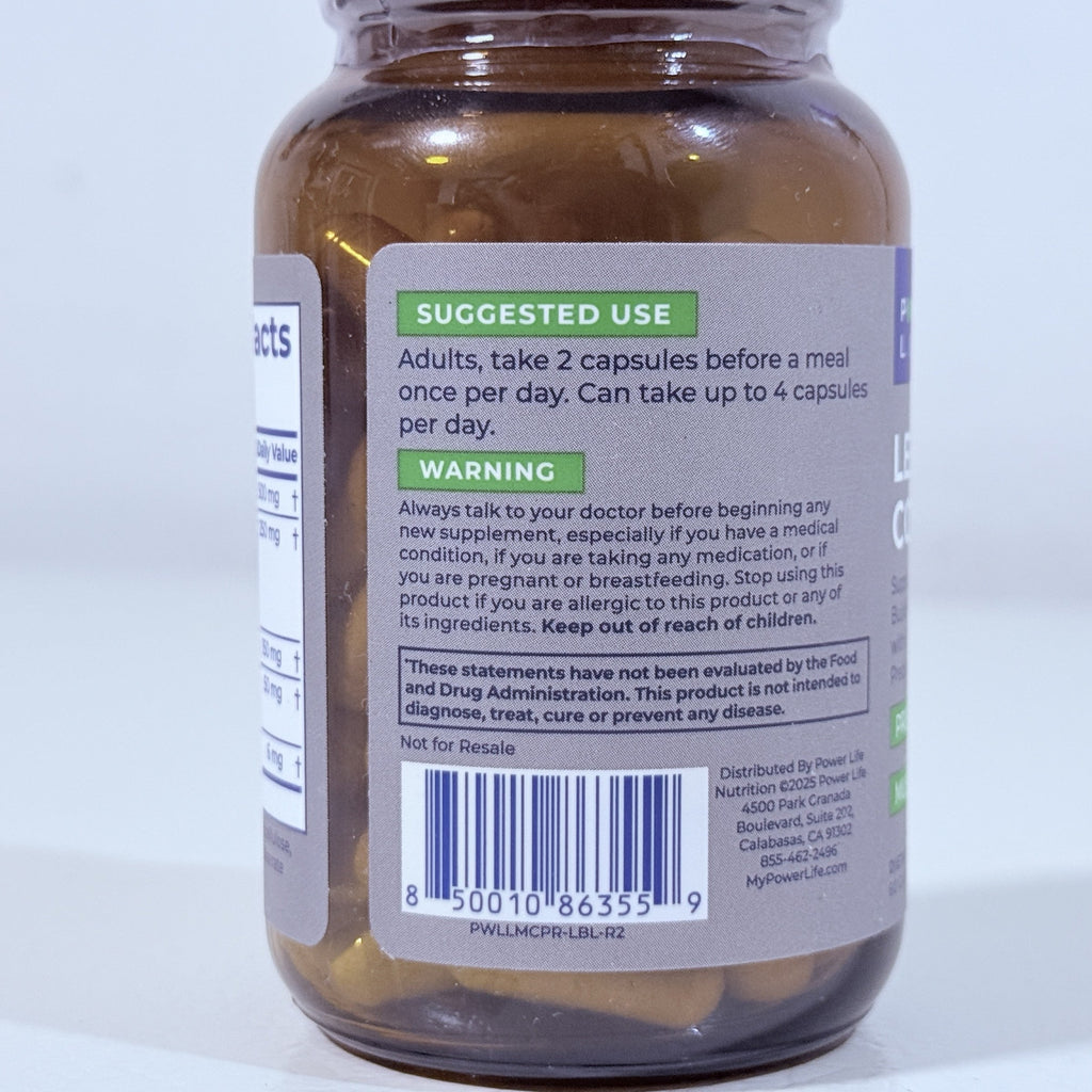 Power Life Lean Muscle Complex, 60 Capsules, Exp 09/2027
