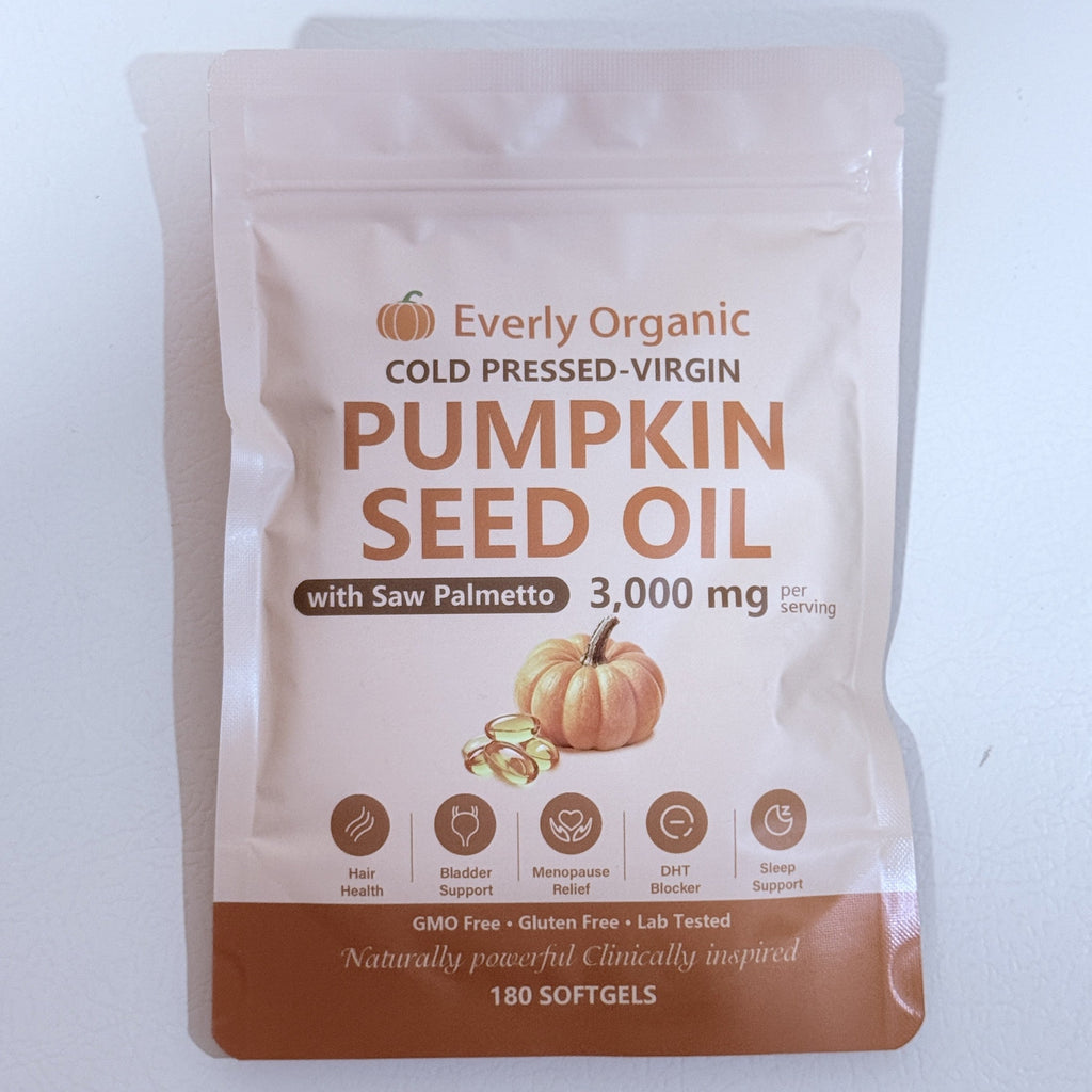 Pumpkin Seed Oil with Saw Palmetto 3000 mg, 180 Softgels, Exp 07/2028