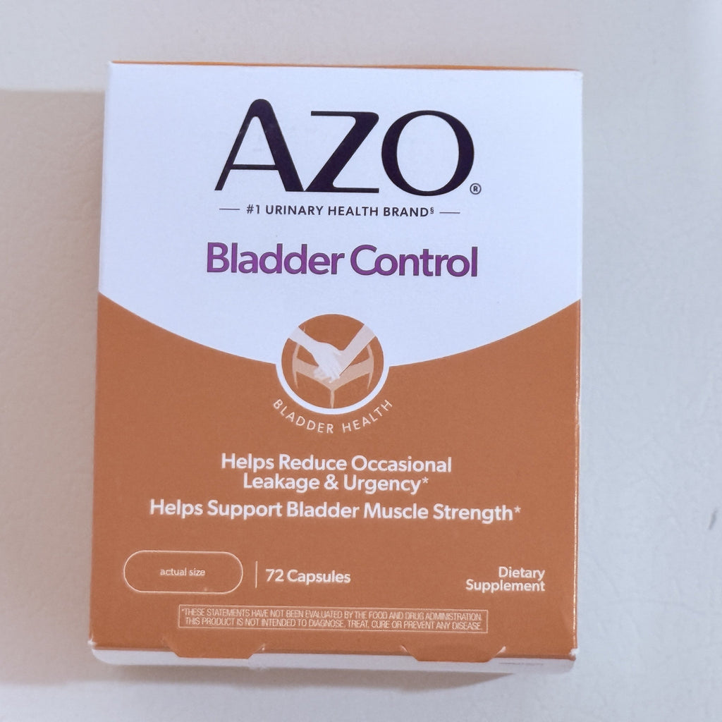 AZO Bladder Control, 72 Capsules, Exp 09/2027