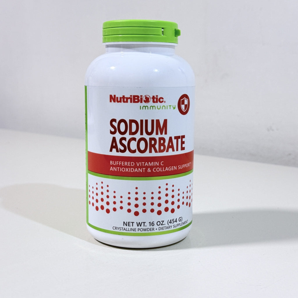NutriBiotic Sodium Ascorbate Vitamin C Powder, 16 oz, Exp 12/2028