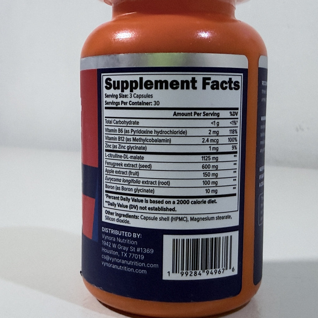 Vynora MaxErect Pro, 90 Capsules, Exp 05/2027
