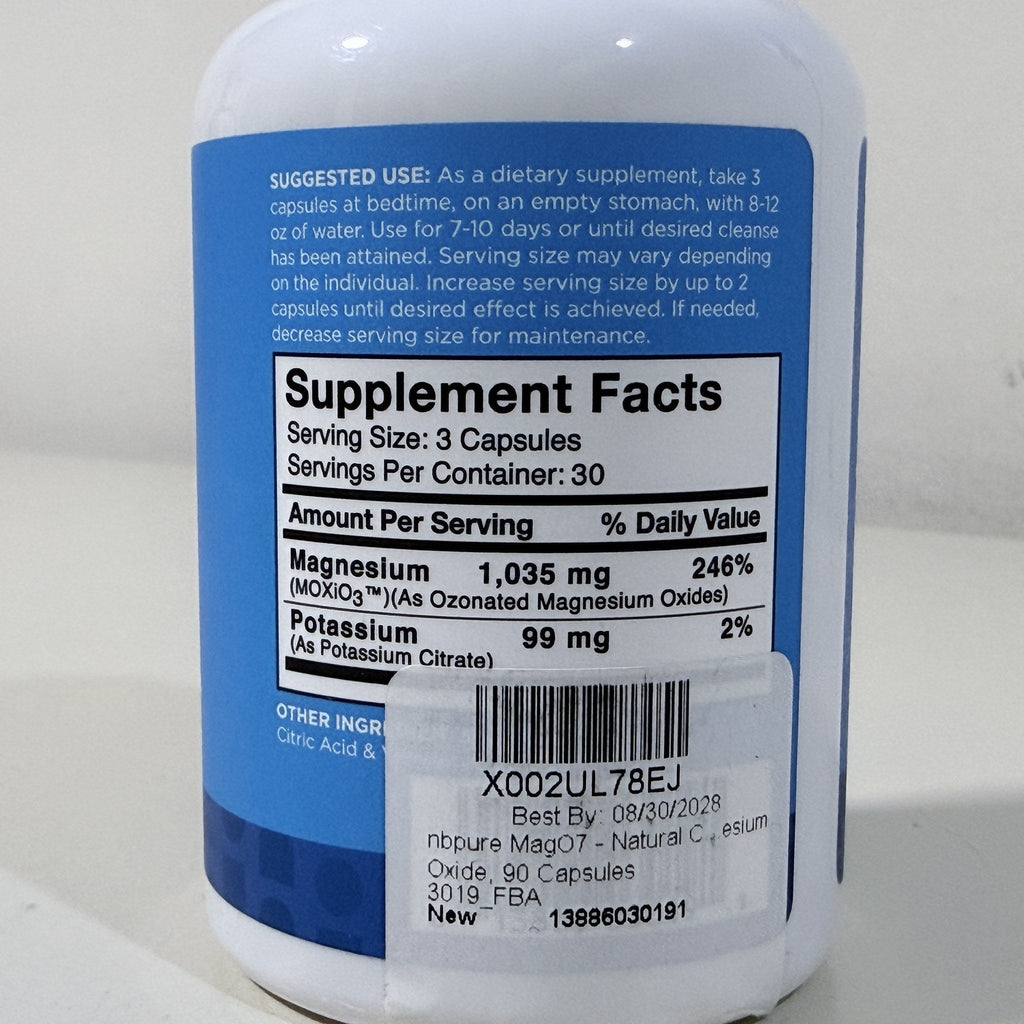 NB Pure MagO7, 90 Capsules, Exp 08/2028