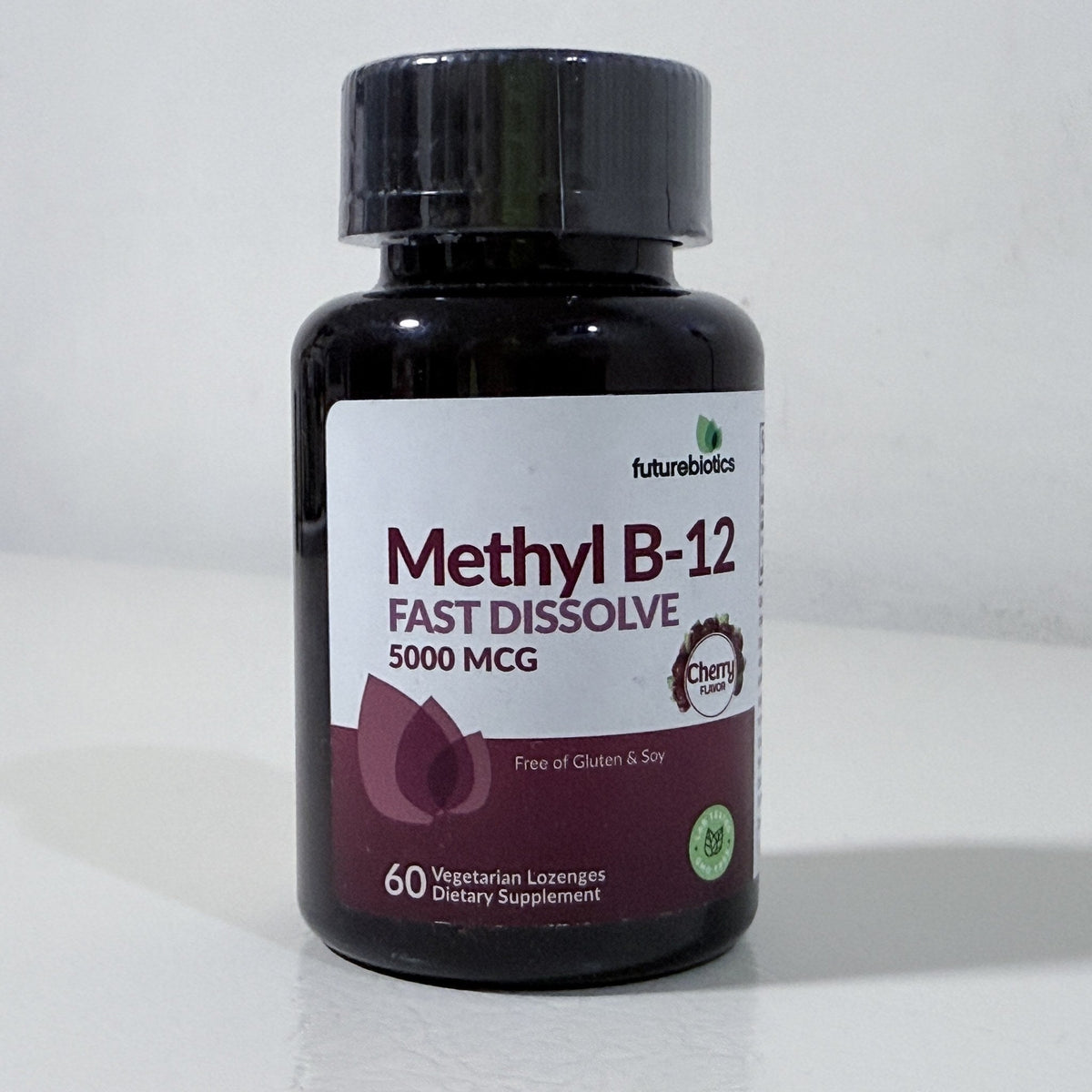 Futurebiotics Methyl B-12 5000 mcg, Cherry, 60 Lozenges, Exp 07/2027