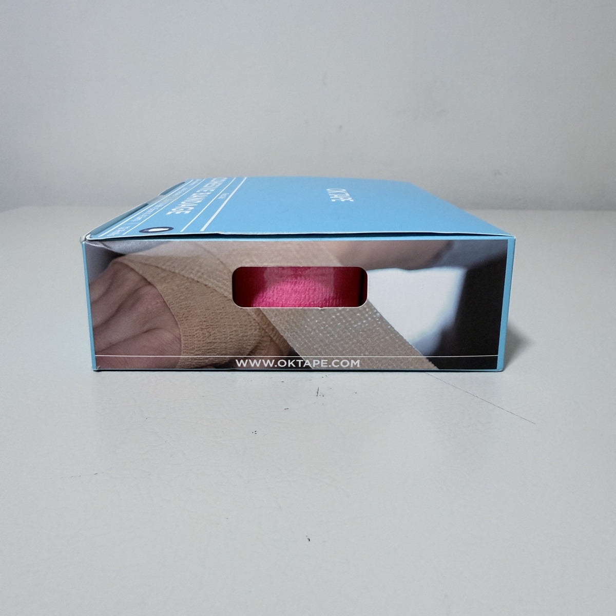 Cohesive Bandage 2 in x 5 yd, 12 Rolls, Bright Pink, Exp 10/24/2026