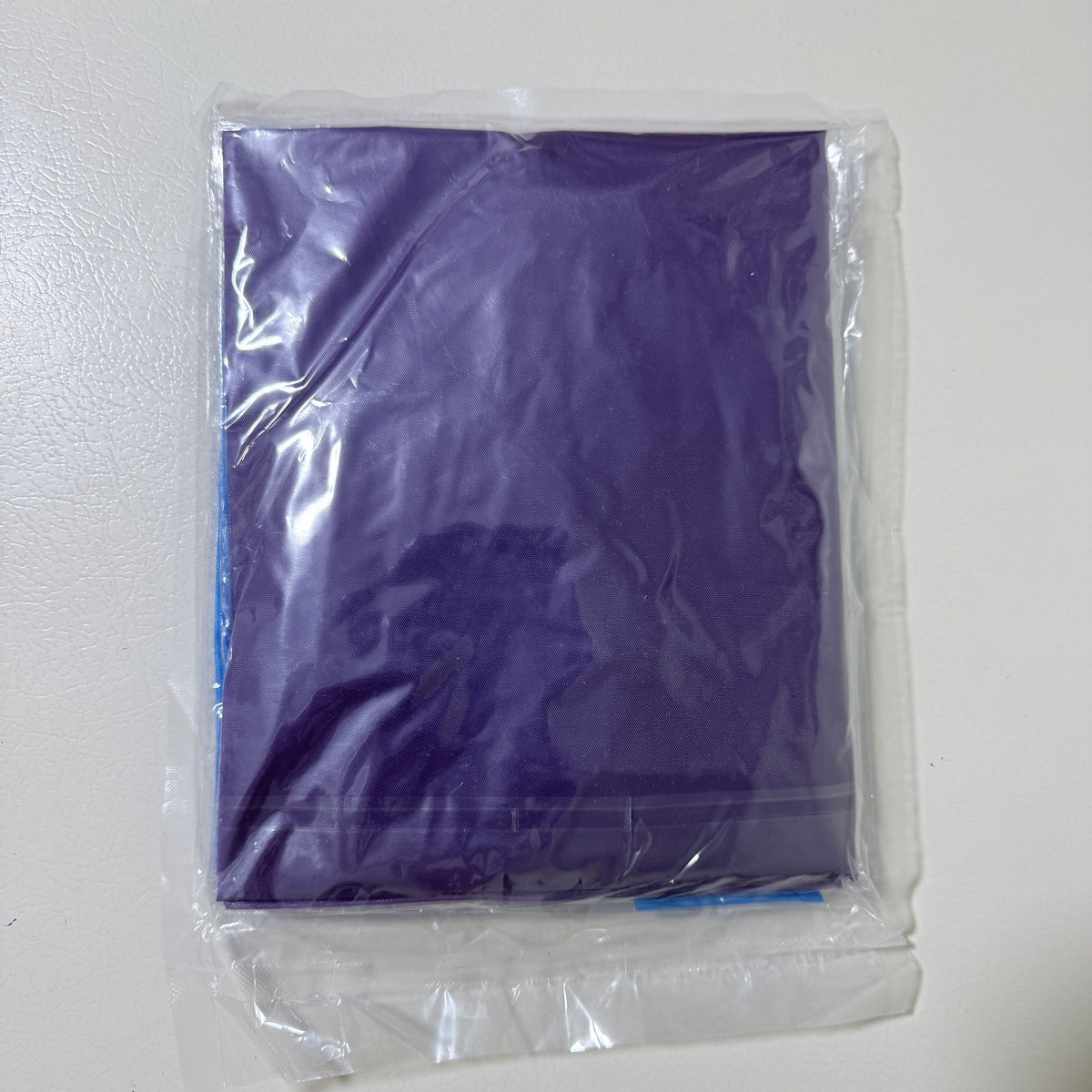 Kids EVA Raincoat with Hood, 2 Pack, Blue and Purple, One Size