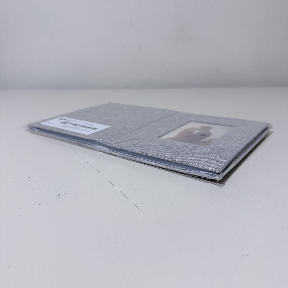 Small 4x6 Photo Albums, 2 Pack, Gray Linen Cover, 52 Photos