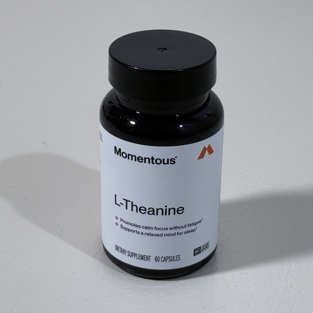 Momentous L-Theanine 200 mg, 60 Capsules, Exp 03/2028