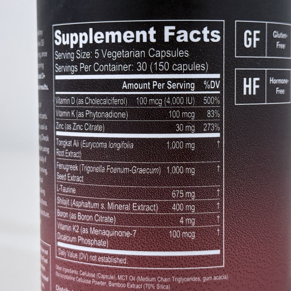 Mars Men Support for Men, 150 Vegetarian Capsules, BB 05/2029