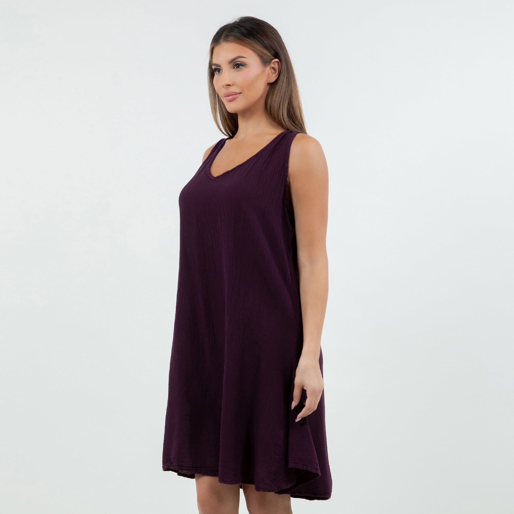 Peyton Dress 100% Cotton Gauze Sizing