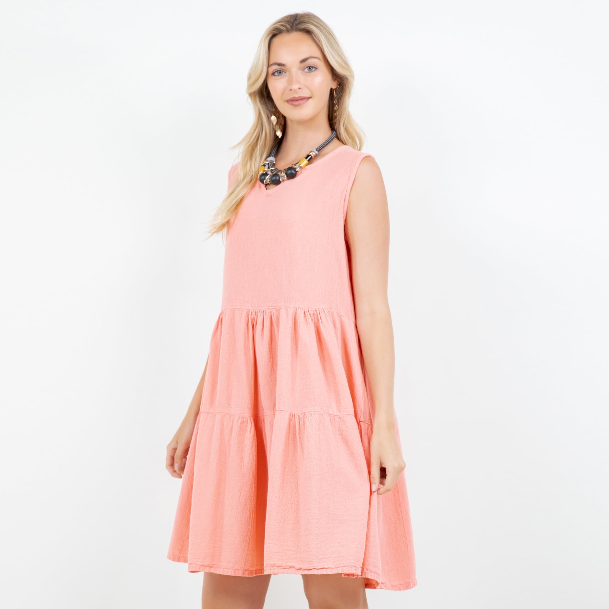 Anjanette Dress - 100% Cotton Gauze
