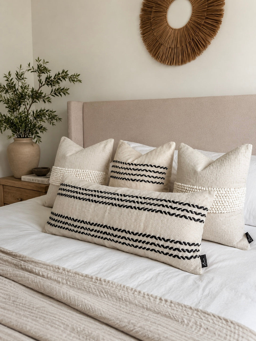 Amalfi Oversized Lumbar Pillow Cover