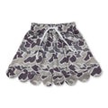 Camo pocket scallop hunting kids girls skirt