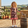 Horseshoes boots hat western girls dresses