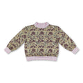 Long sleeves pink plaid camo kids girls top