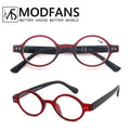 Classic Antique Reading Glasses Men Women Readers Eyeglasses Stylish Round Frame Spring Hinge Presbyopic Magnification Amplifier