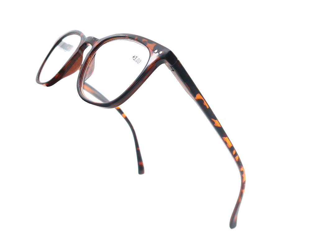 MODFANSR Reading Glasses Women Colorful Frame Readers Ladies Lightweight Flexible Spring Hinge Presbyopic Eyeglasses