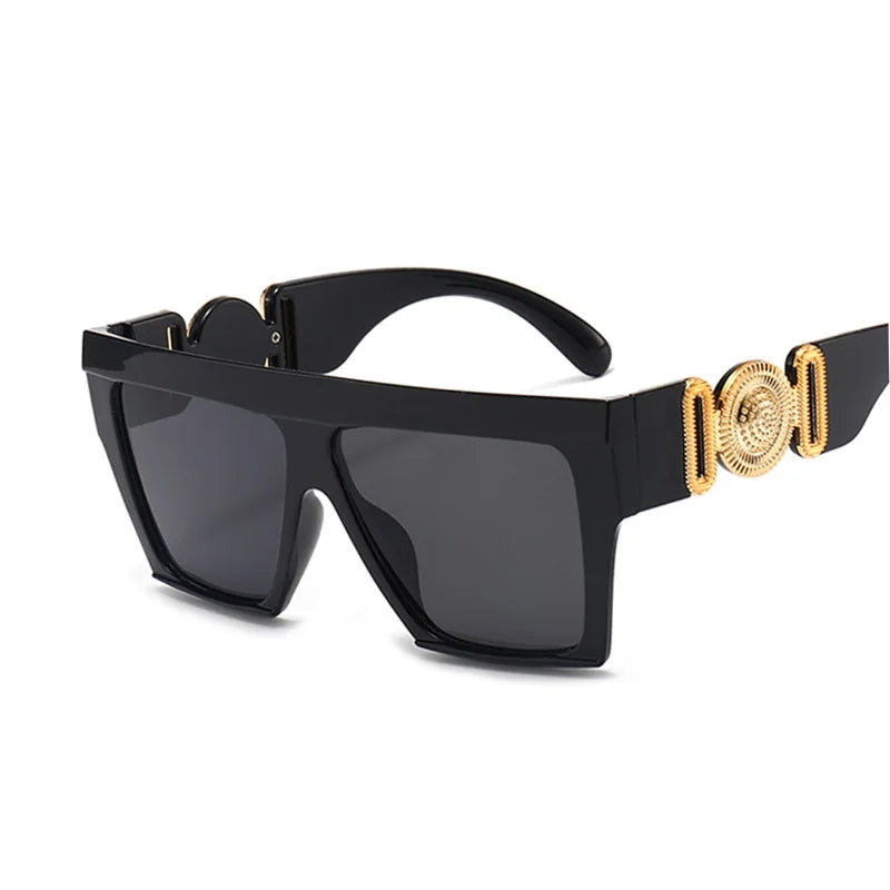 Oversize Square Sunglasses Women Fashion New Vintage Big Frame Shades Men Sun Glasses UV400 Eyewear Oculos Gafas De Sol