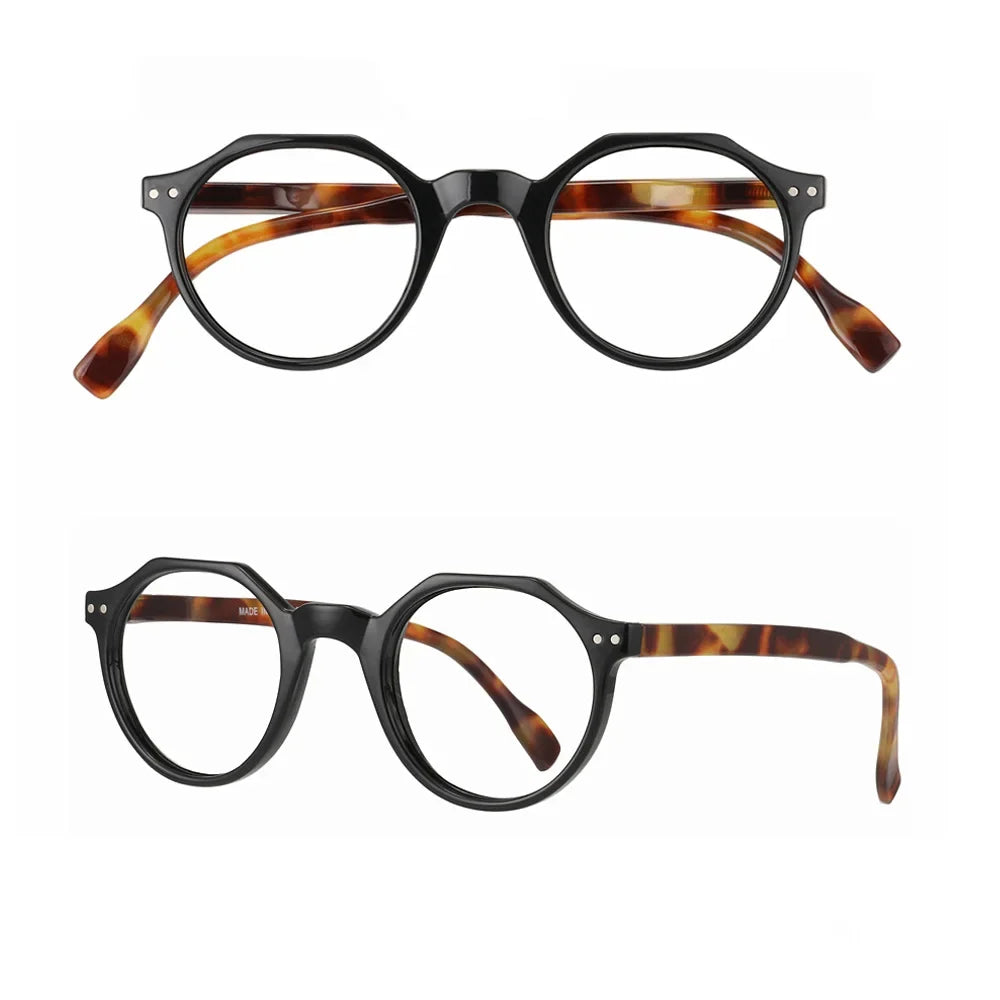 Ladies Reading Glasses Leopard Print Men's Frame anti-blue light