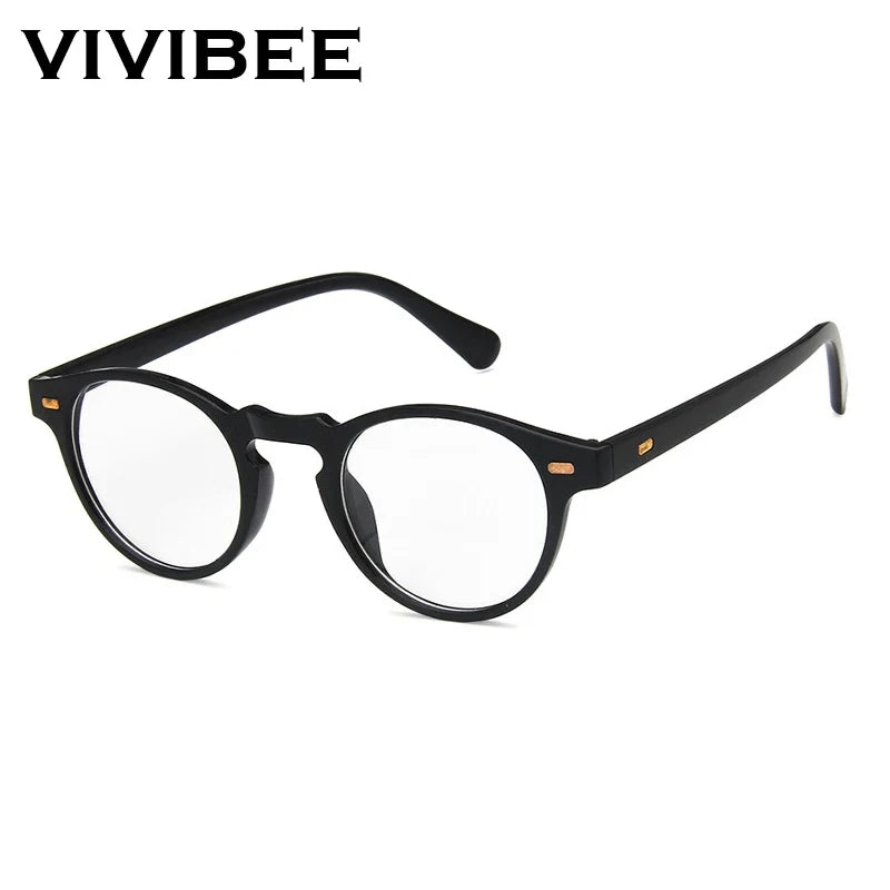 VIVIBEE Men Fashions 2026 Oval Small Sunglasses Clear Classic UV400 Sun Glasses Trends for 2026 Transparent Shades for Women