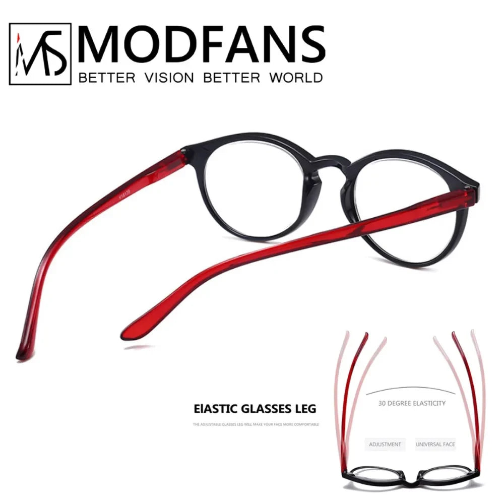 Retro reading Glasses Women Men Round Resin Eyewear Young Style design Square Frame Presbyopic Glasses 1 1.5 2 2.5 3 3.5 4