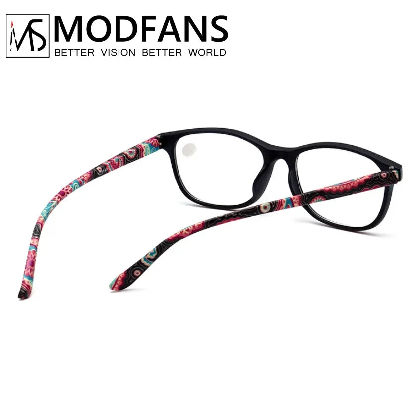 Reading Glasses Women Flowers diopter fashion Glasses For Reading Brands eyeglasses Ultralight presbyopia Glasses 1 1.5 2 2.5 3