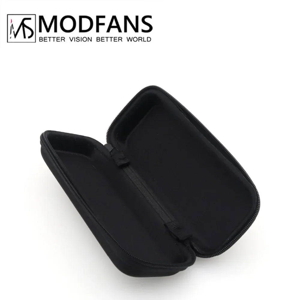 MODFANS Black Reading Glasses Case, Dustproof And Scratch-Resistant, Light Weight, Non-Breakable Material, Easy To Carry.