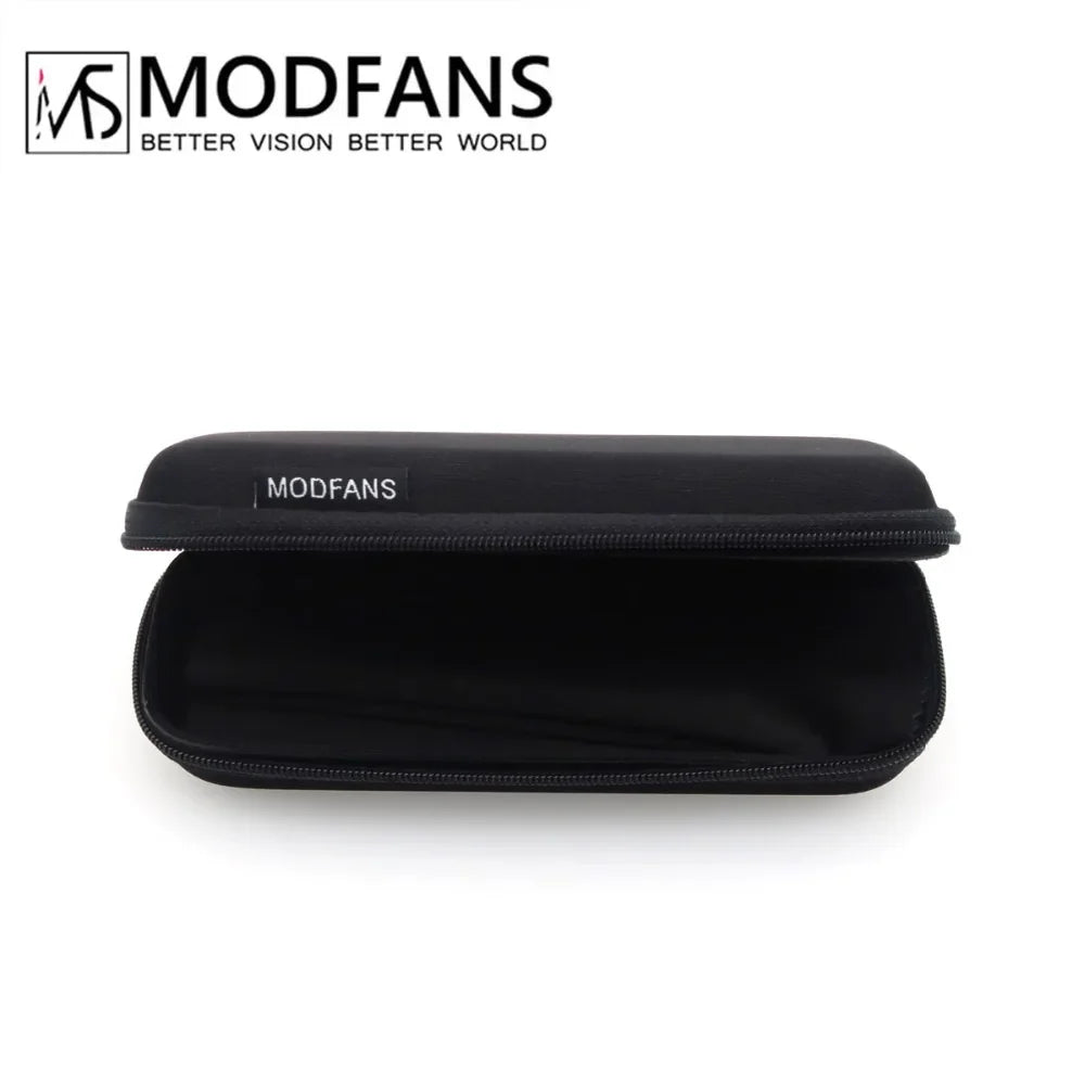 MODFANS Black Reading Glasses Case, Dustproof And Scratch-Resistant, Light Weight, Non-Breakable Material, Easy To Carry.