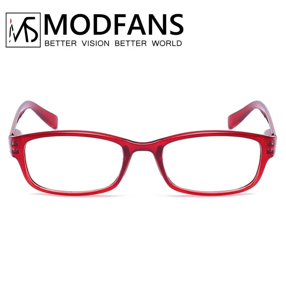 Fashion Reading Glasses Women Men Resin Eyewear Young Style design Square Frame Presbyopic Glasses 1 1.5 2 2.5 3 3.5 4