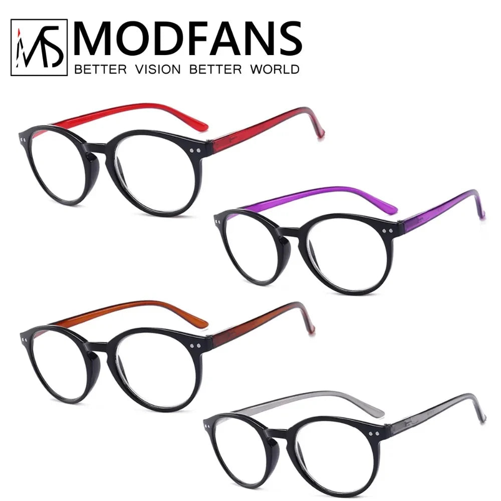 Retro reading Glasses Women Men Round Resin Eyewear Young Style design Square Frame Presbyopic Glasses 1 1.5 2 2.5 3 3.5 4