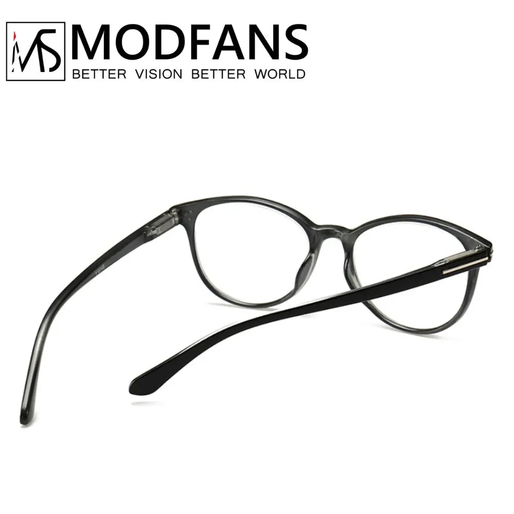 Reading Glasses Women Round Frame Readers Silver Metal Decoration Presbyopic Glasses Magnification Strength1.5 2.5 3 3.5 4