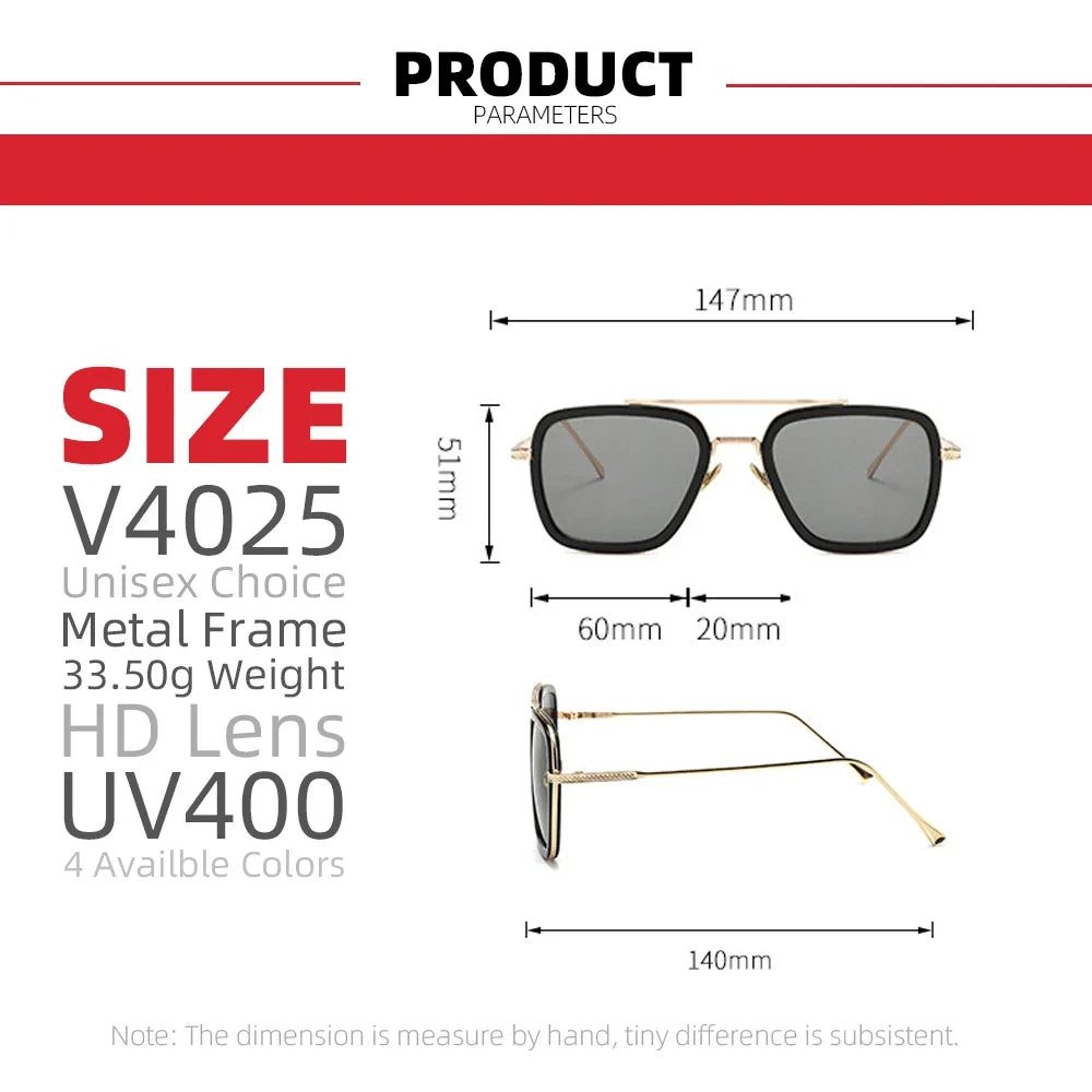 VIVIBEE Retro Square Men Edith Sunglasses Vintage Silver Metal Frame Blue Lens Glasses Fashion Women Steampunk Eyewear