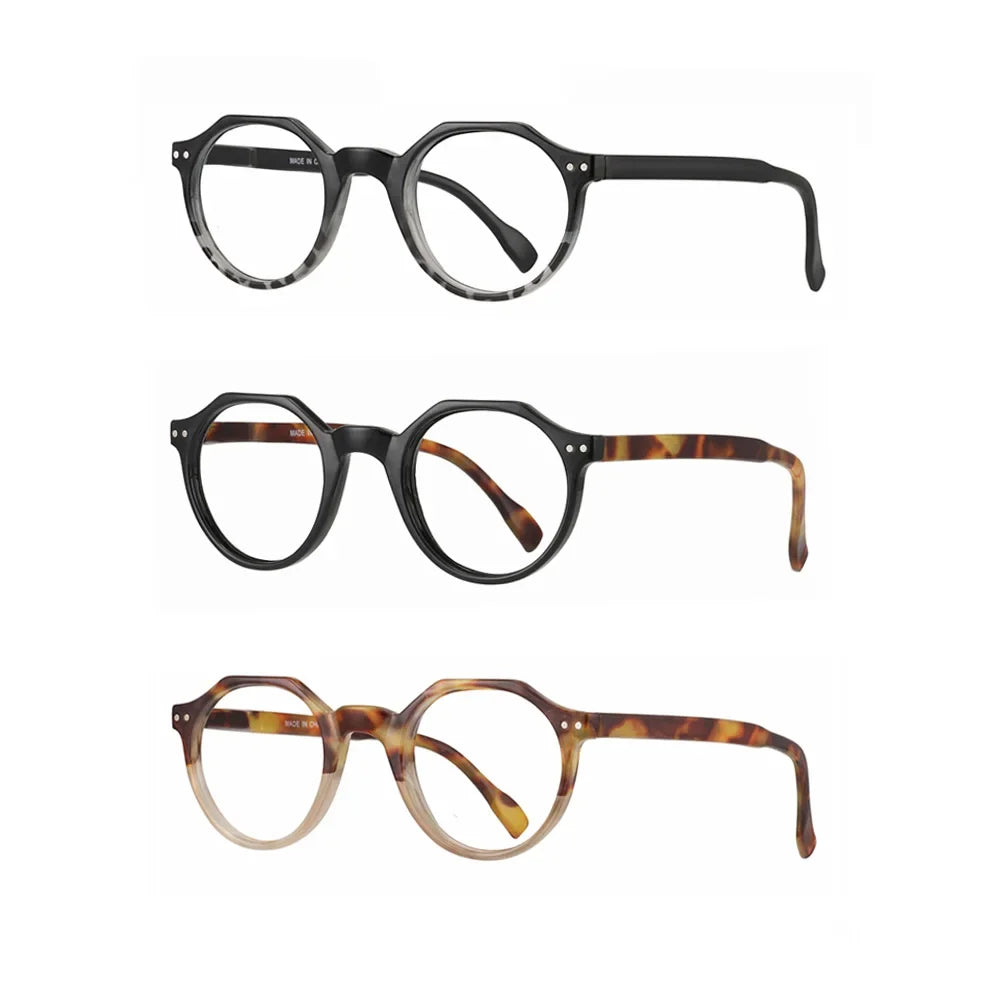 Ladies Reading Glasses Leopard Print Men's Frame anti-blue light