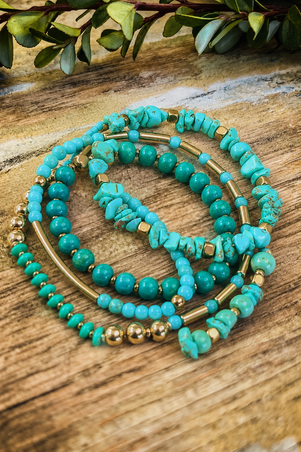 Beautiful Colorful Stacking Bracelet Set