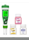 Digital pH and Conductivity Water Quality Tester for Hydroponics, Aquarium, Pool and Drinking Water