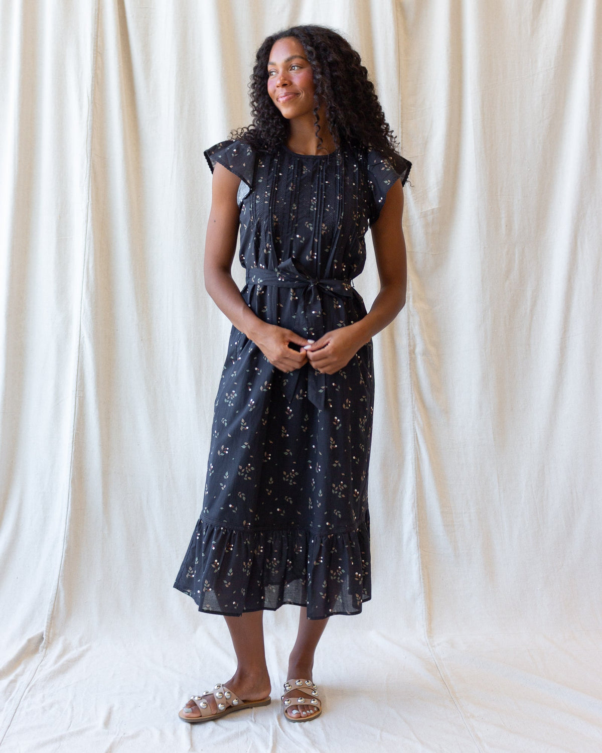 Pretty Pintuck Dress