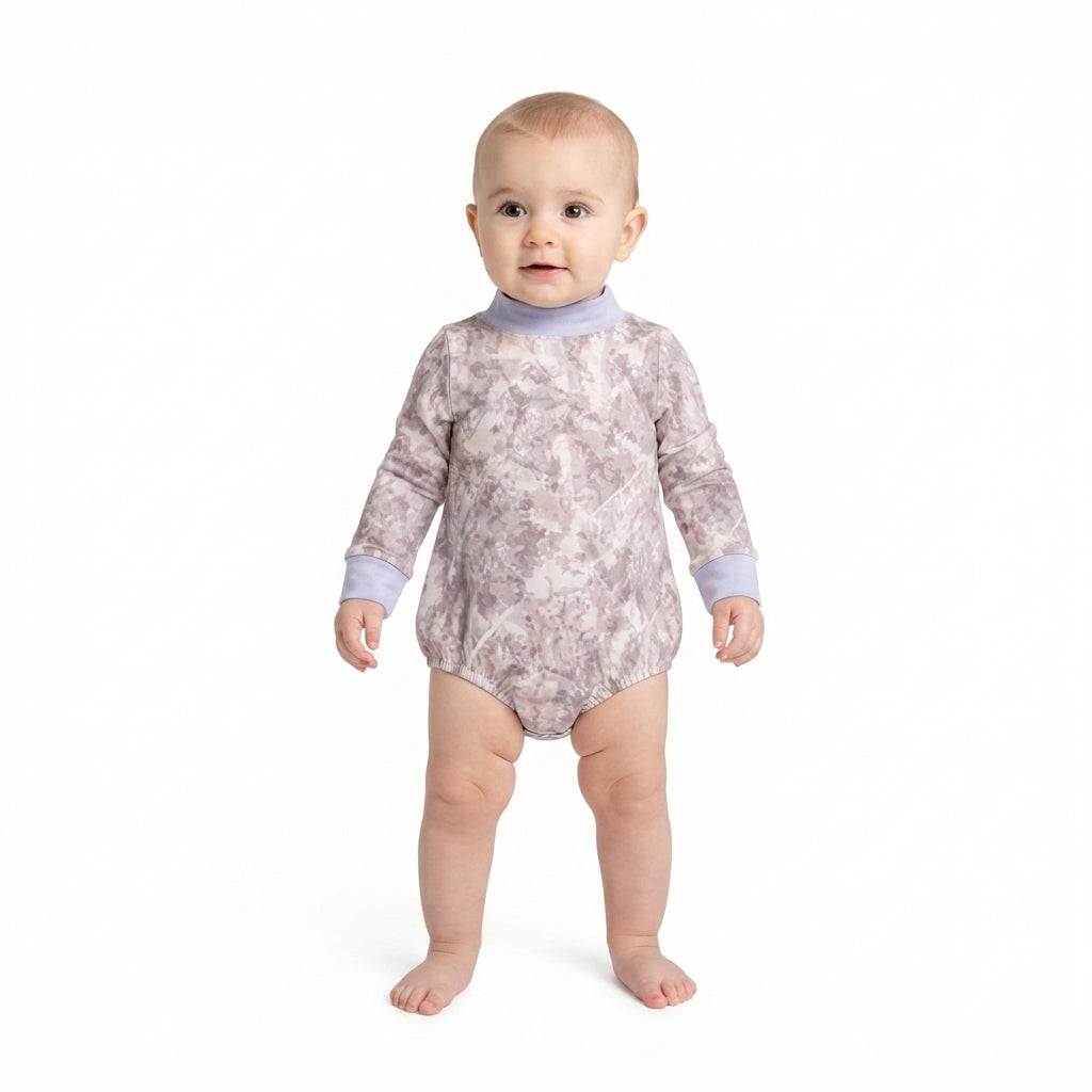 Long sleeves leaves camo baby boy fall active romper