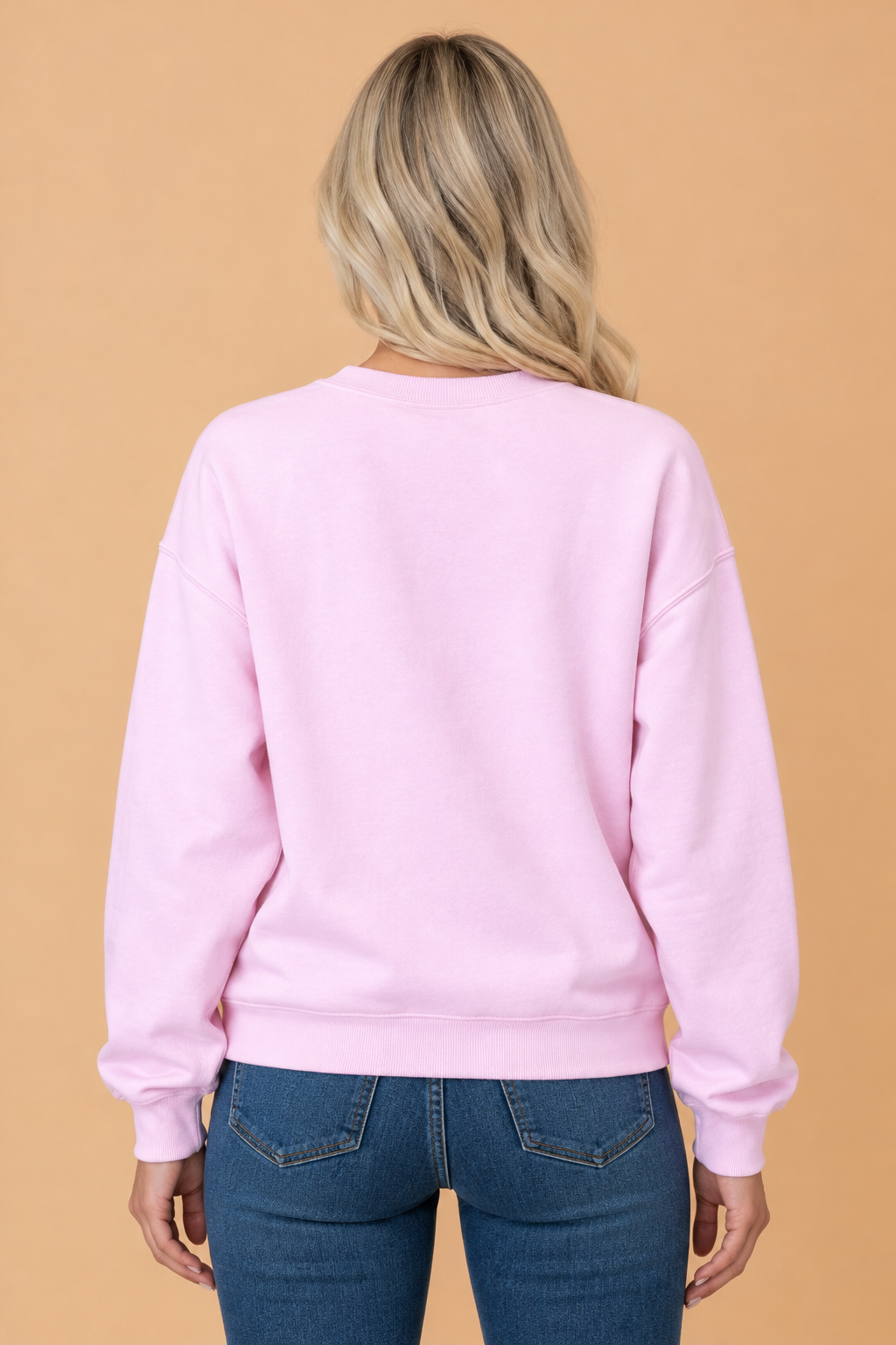 Floral Bow Drop Shoulder Long Sleeve Top