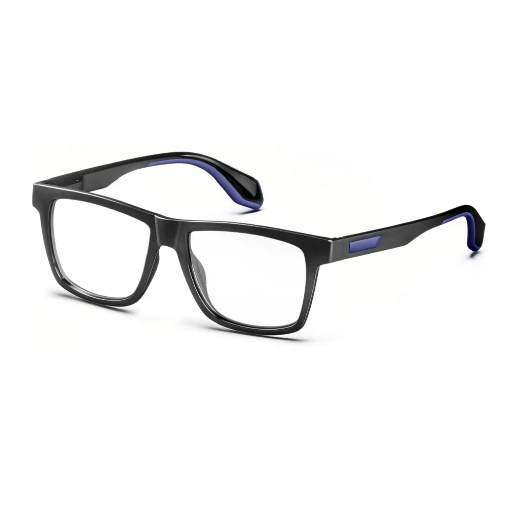 Oversized Reading Glasses for Men&Women,Large Readers Rubber Temple with Spring Hinge,Wide Blue Light Blocking Anti UV/Eyestrain