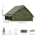 PAKICETUS Inflatable camping tent 4-8 people with windows portable water-resistant camping tent  Four season tents