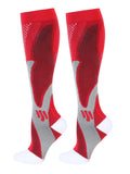 6Pairs Compression Socks 20-30mmHg High Stockings Men & Women Sports Marathon Cycling Football Varicose Veins EU35-45