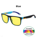 VIVIBEE Night Vision Glasses Yellow Polarized UV400 Men Square Driving Goggles Sports Women Anti Glare Car Eyepieces